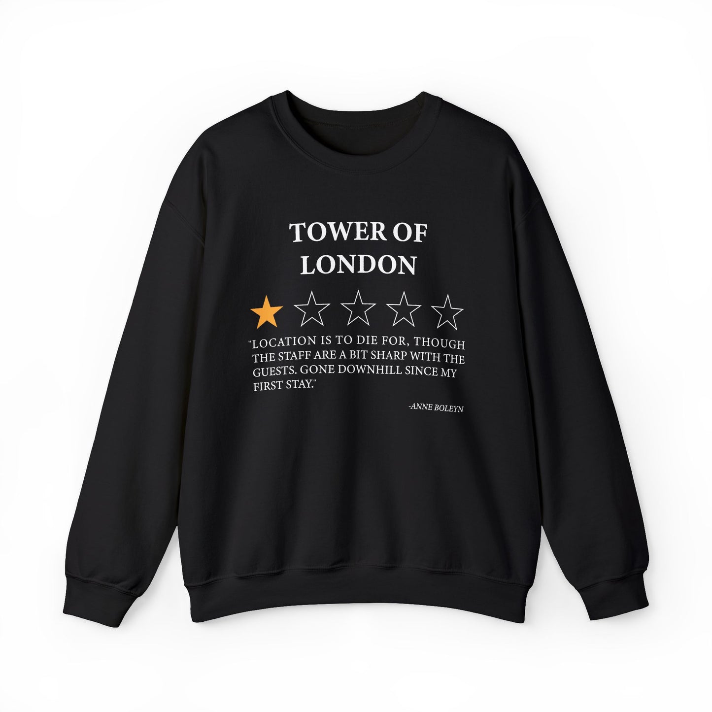 Tower Of London Review by Anne Boleyn Sweatshirt