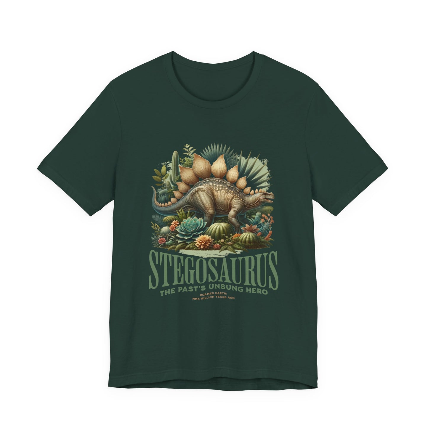 Stegosaurus Dinosaur Prehistoric Nature Animal T-Shirt