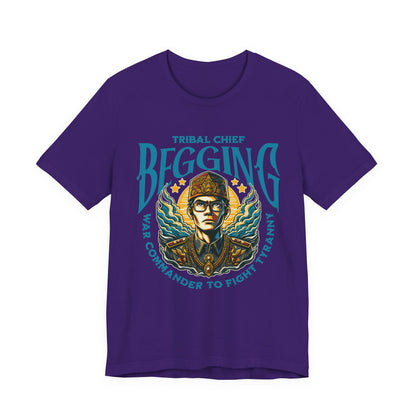 Tribal Chief Begging T-Shirt