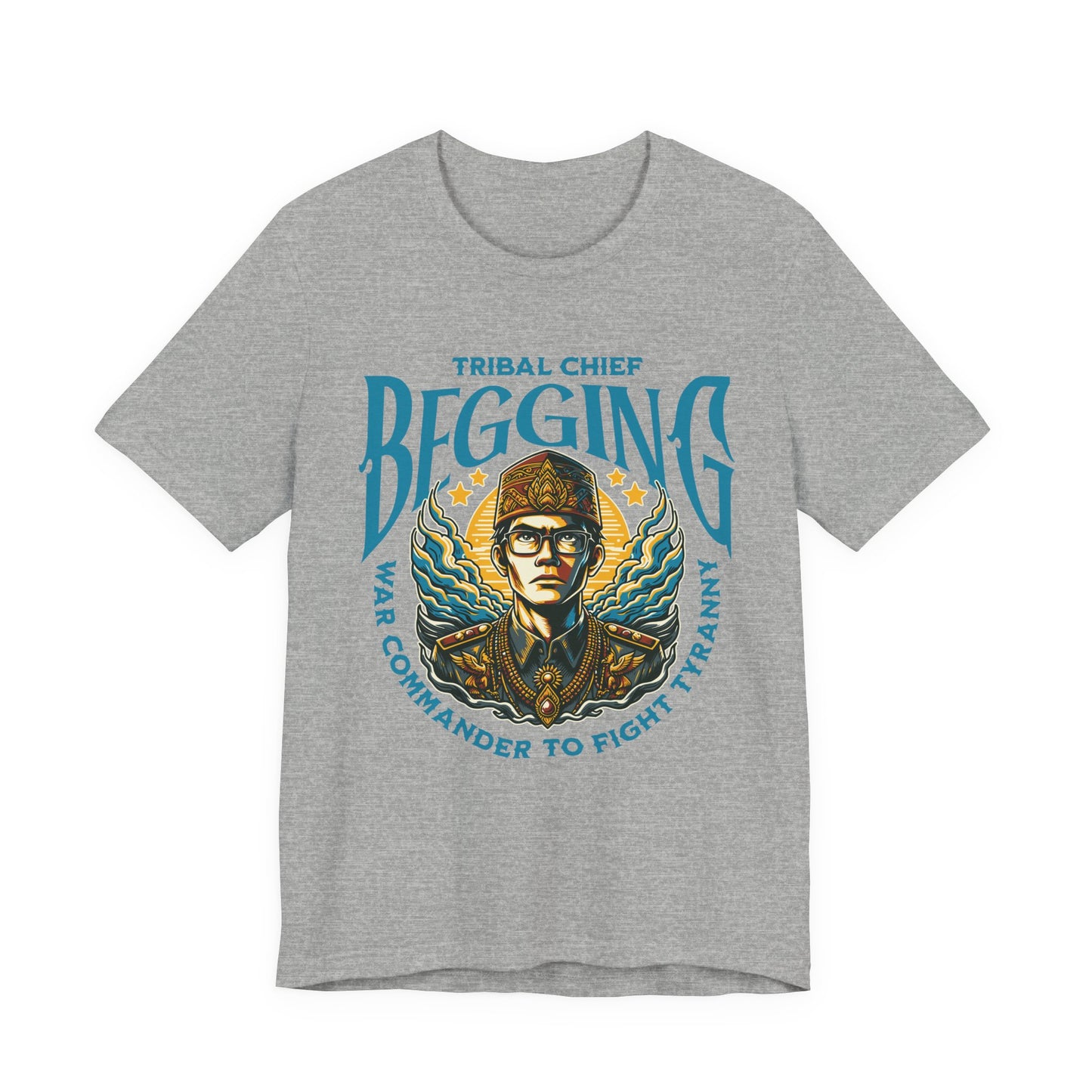 Tribal Chief Begging T-Shirt