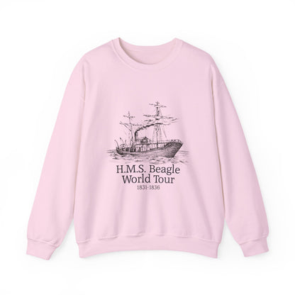 HMS beagle world tour Sweatshirt