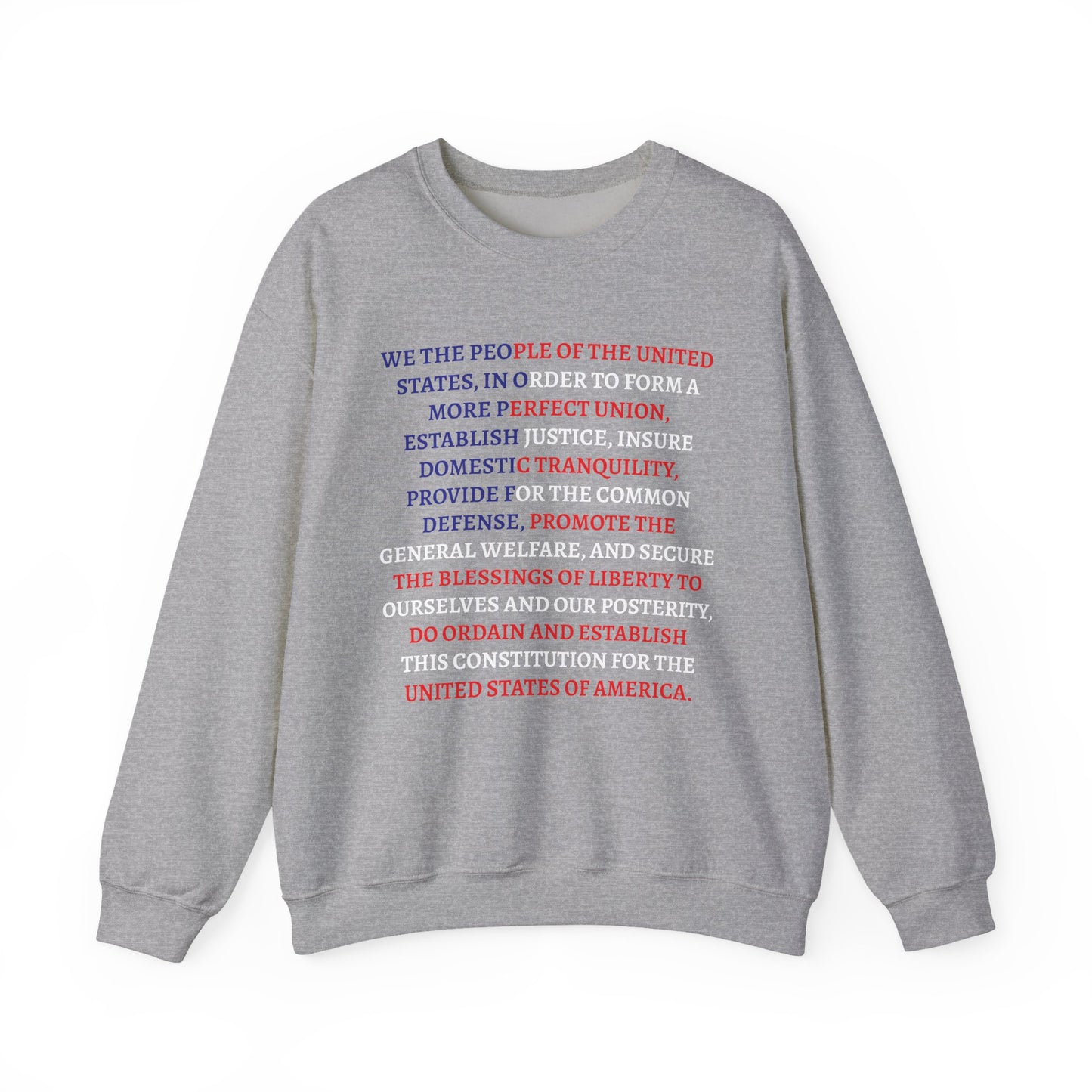 We The People Flag Sweatshirt