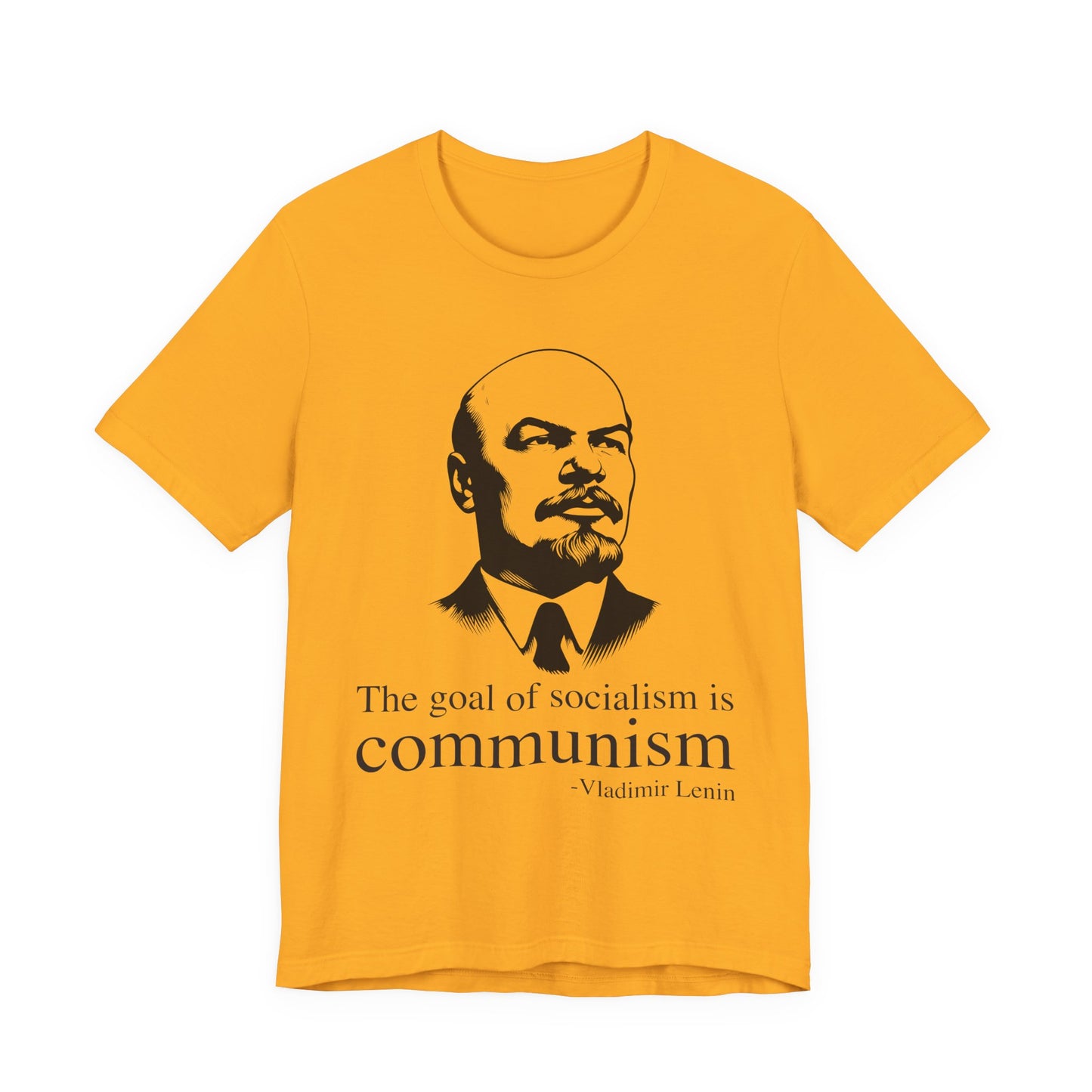The goal of socialism is communism, Vladimir Lenin T‑Shirt