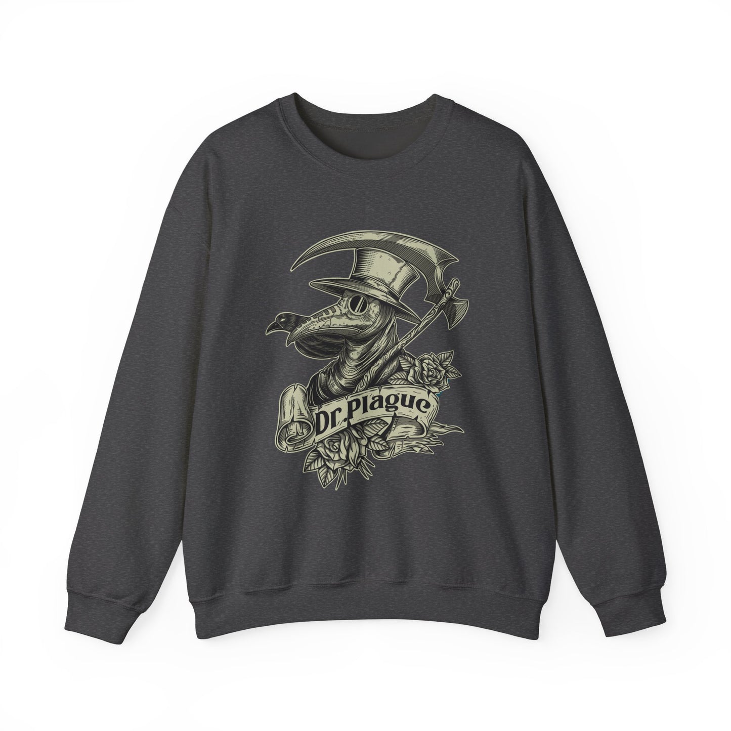 Plague Doctor Roses Sweatshirt