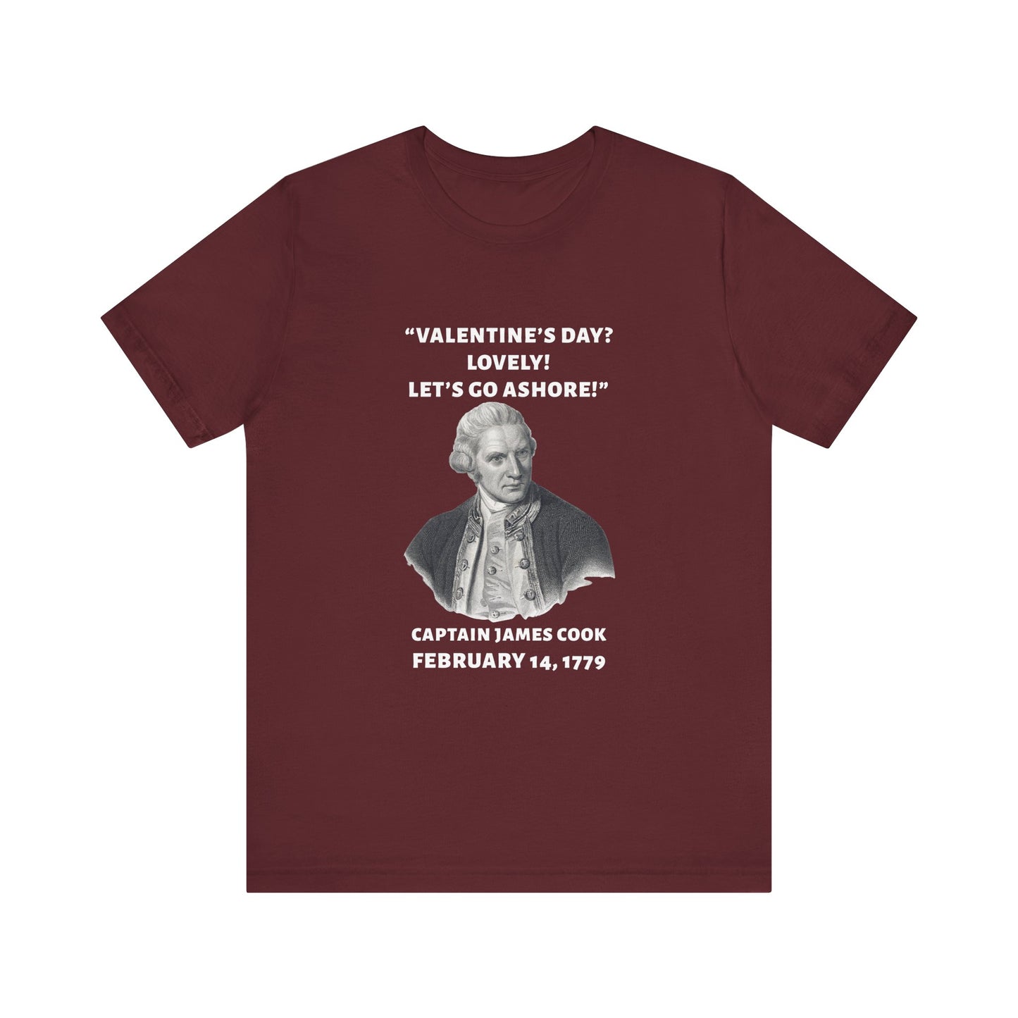 Captain Cook Valentine T-Shirt