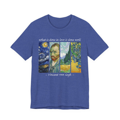 What is done Van Gogh T-Shirt