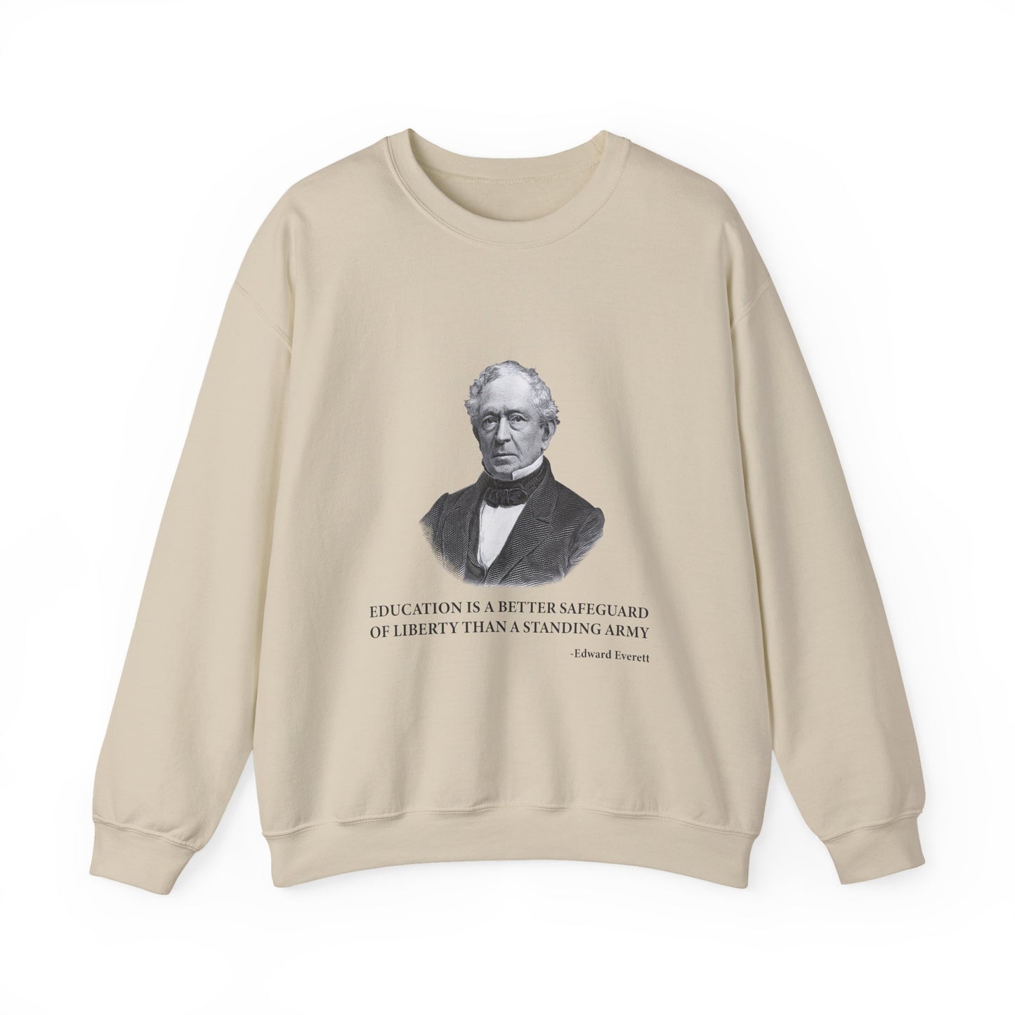 Education is a better safeguard Sweatshirts
