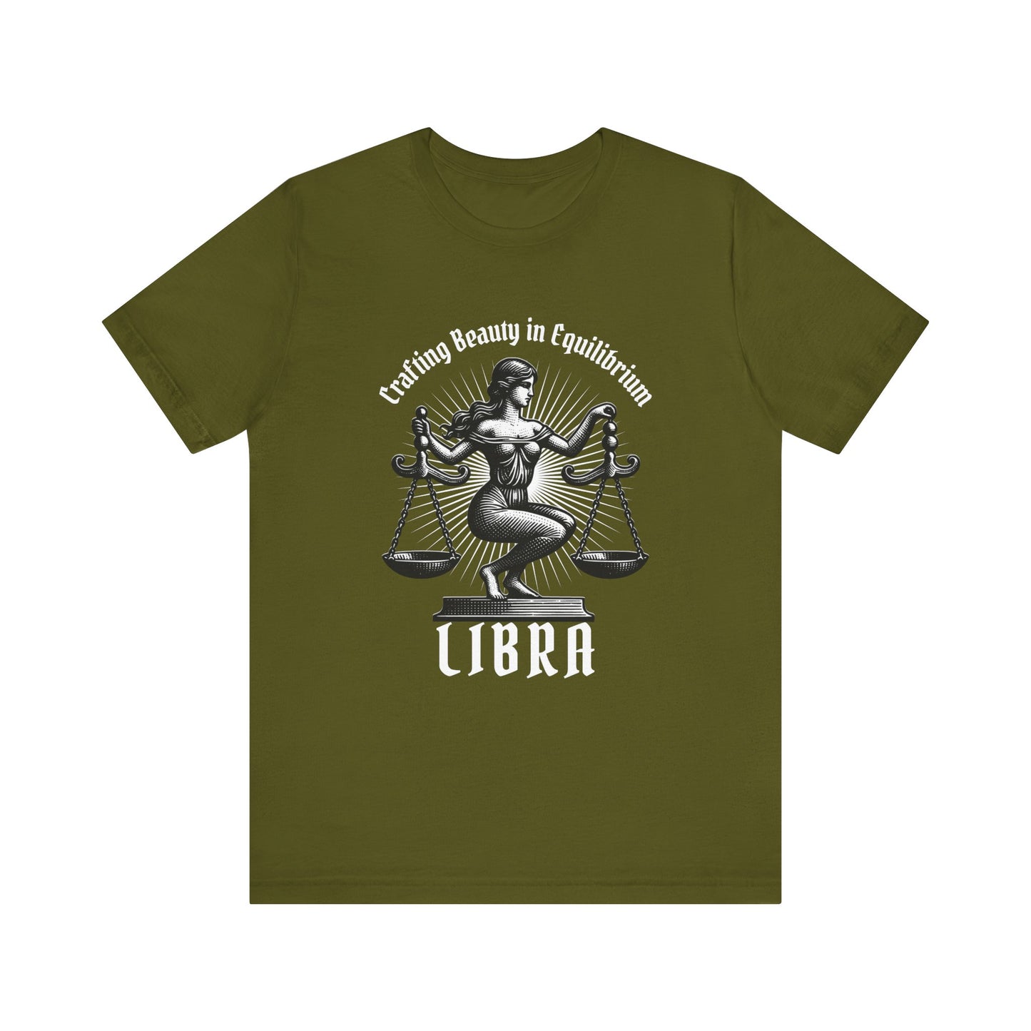 Crafting Beauty in Equilibrium Libra T-Shirt