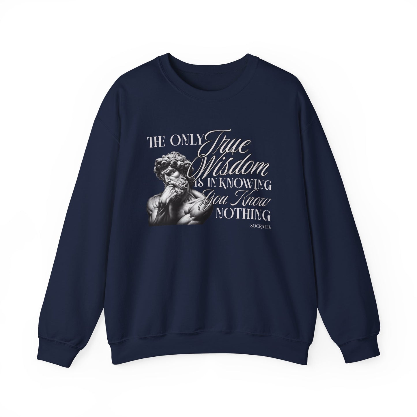 True Wisdom Socrates Sweatshirt