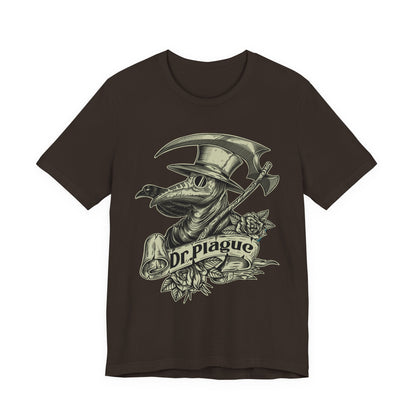 Plague Doctor Roses T-Shirt