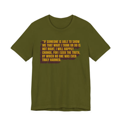 Marcus Aurelius Quote T-Shirt