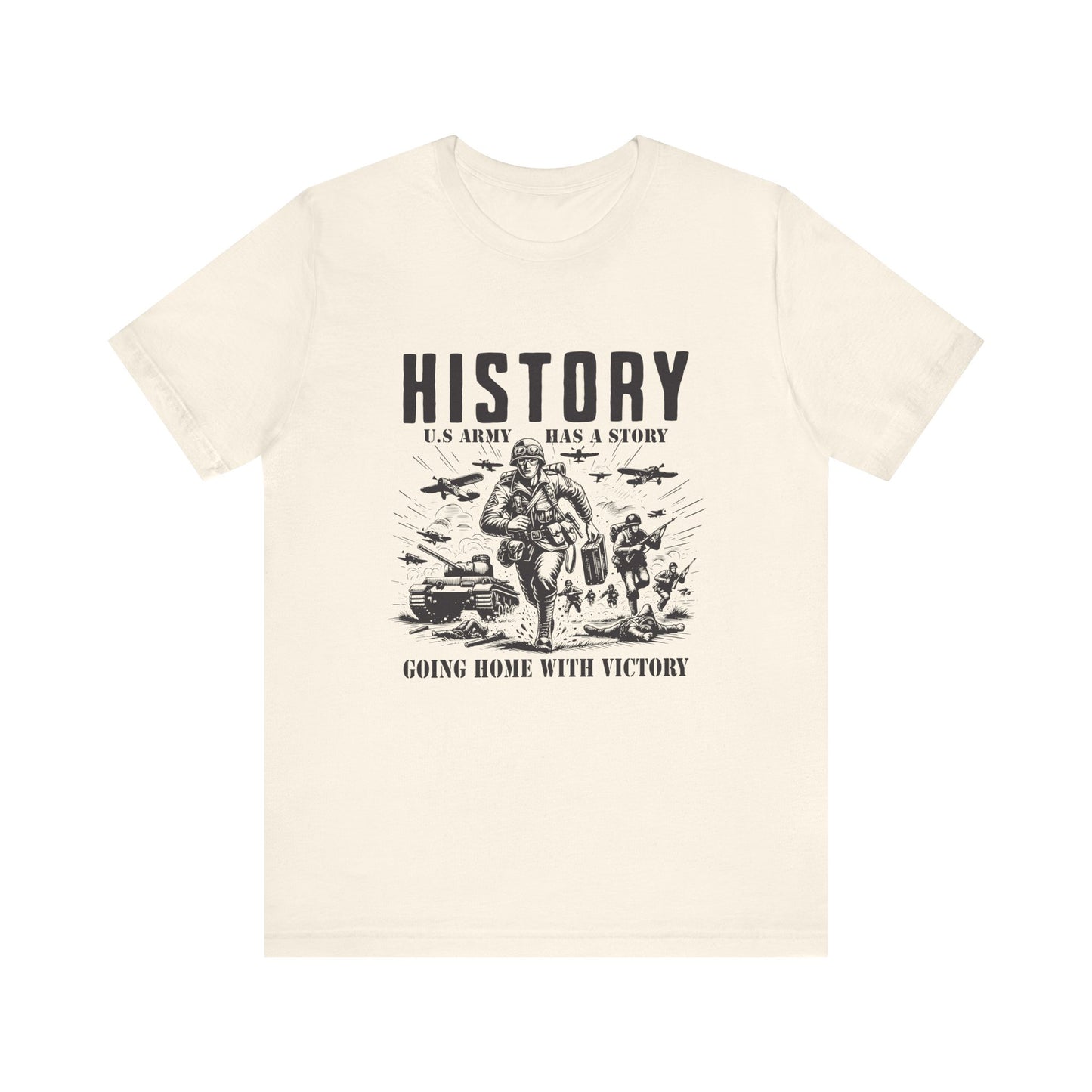 History US army going home with victory T-Shirt