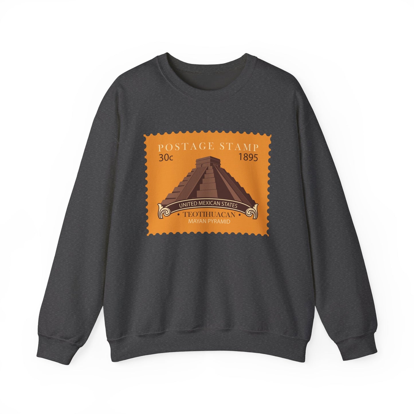 Teotihuacan Mayan Pyramid Sweatshirt