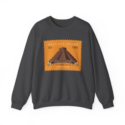Teotihuacan Mayan Pyramid Sweatshirt