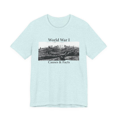 World War 1 Causes and Facts T-Shirt