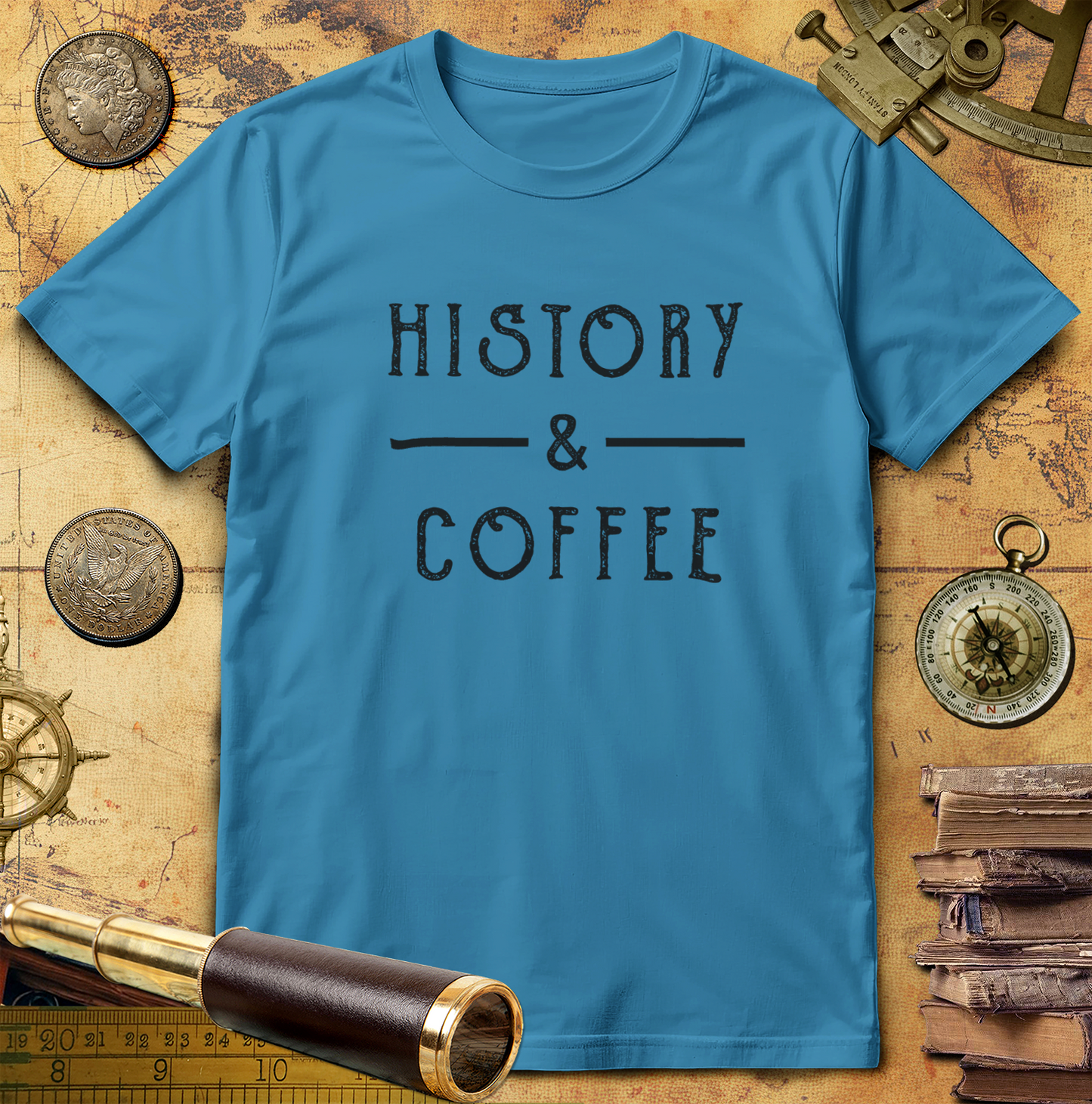 History & Coffee T-Shirt