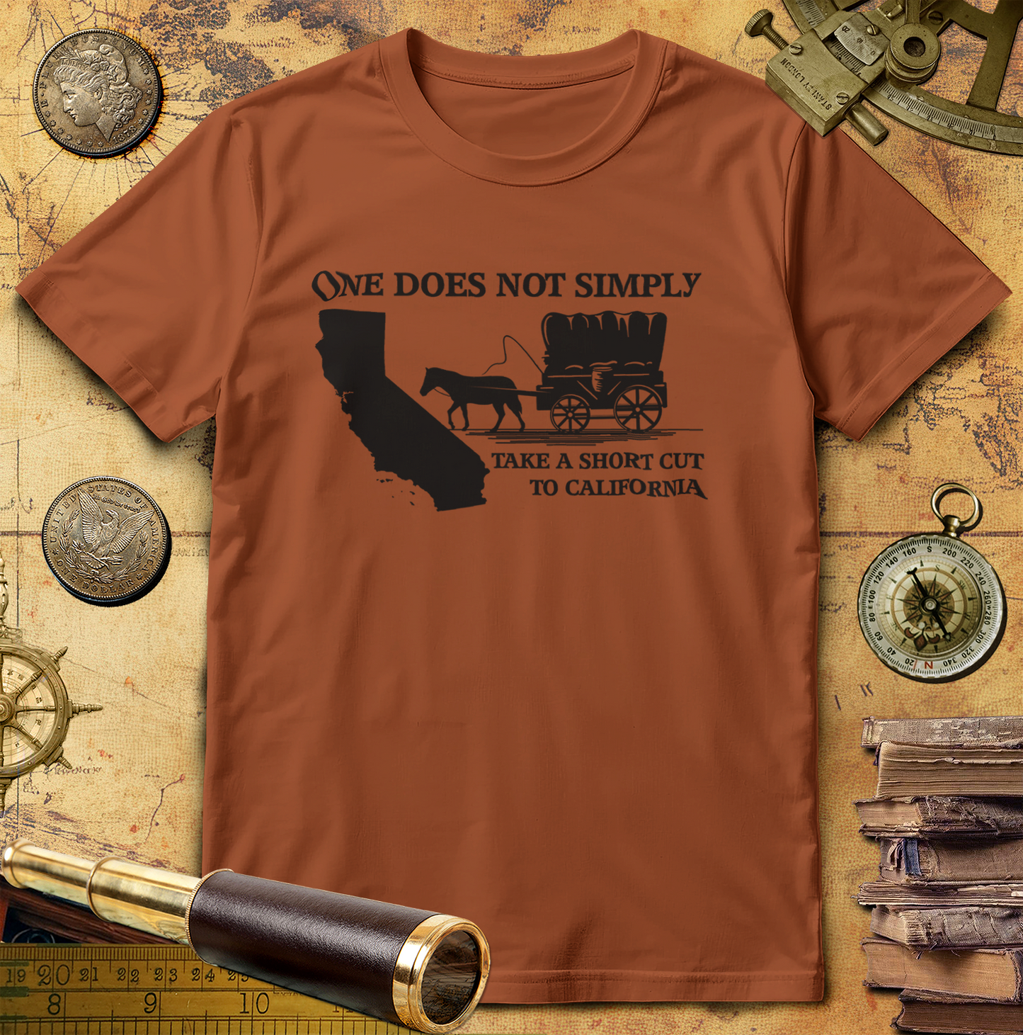 Shortcut to California T-Shirt