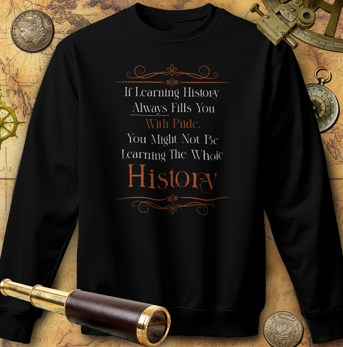 Studying History Sweatshirt
