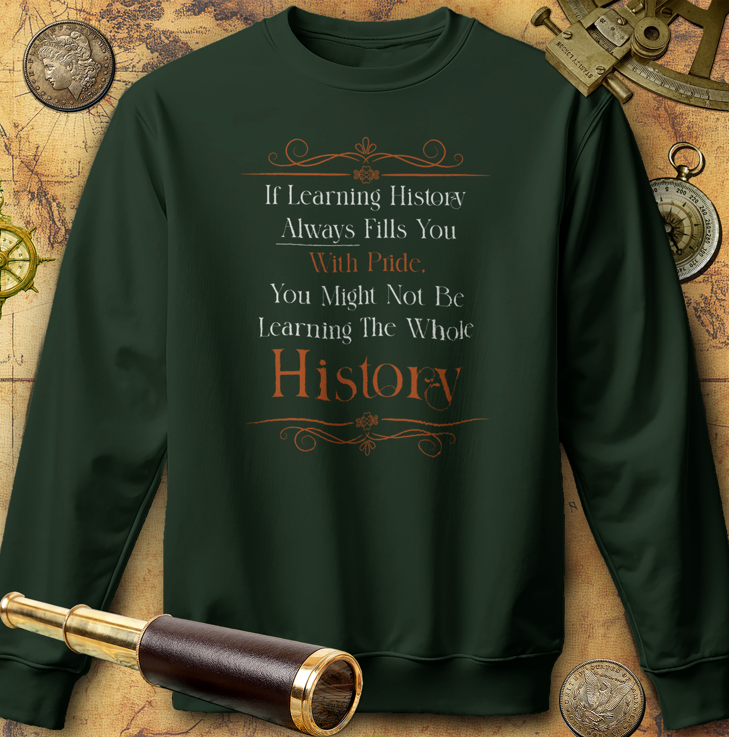 Studying History Sweatshirt