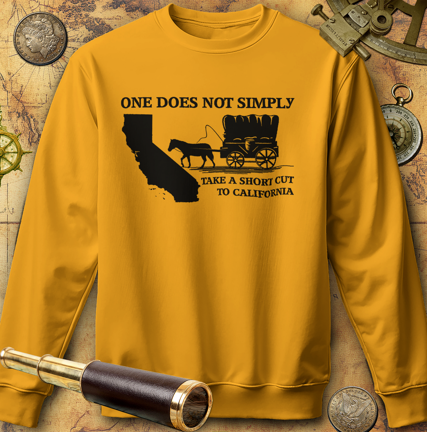 Shortcut to California Sweatshirt