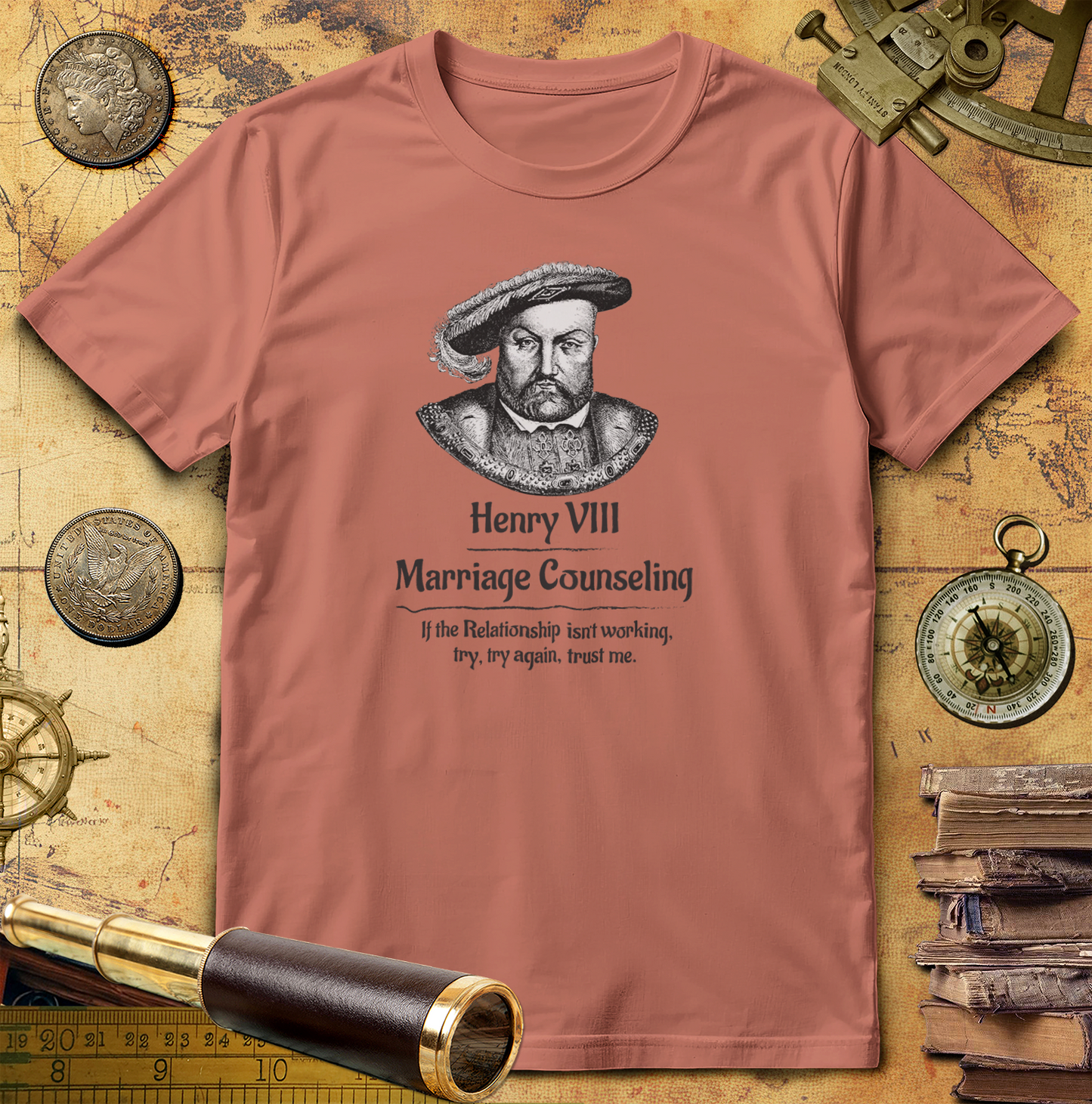 Henry VIII Try Again T-Shirt