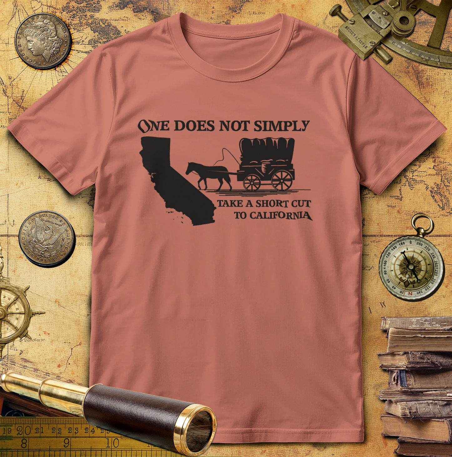 Shortcut to California T-Shirt