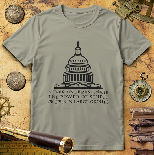 Stupid People In Large Groups T-Shirt