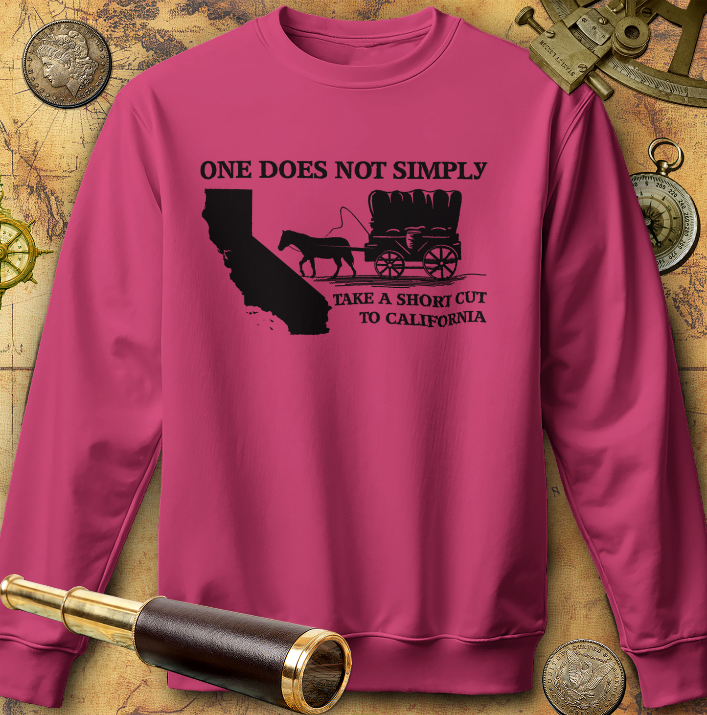 Shortcut to California Sweatshirt