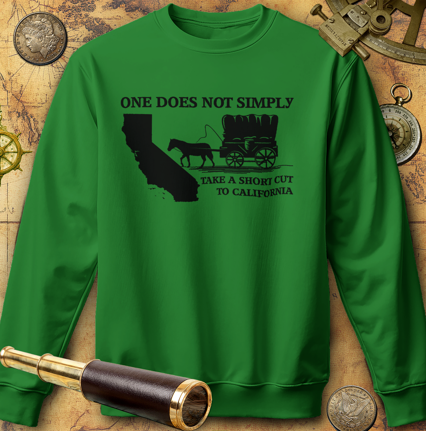 Shortcut to California Sweatshirt