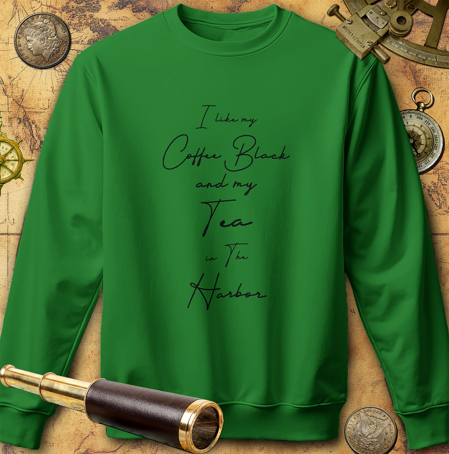 Coffee Black Sweatshirt