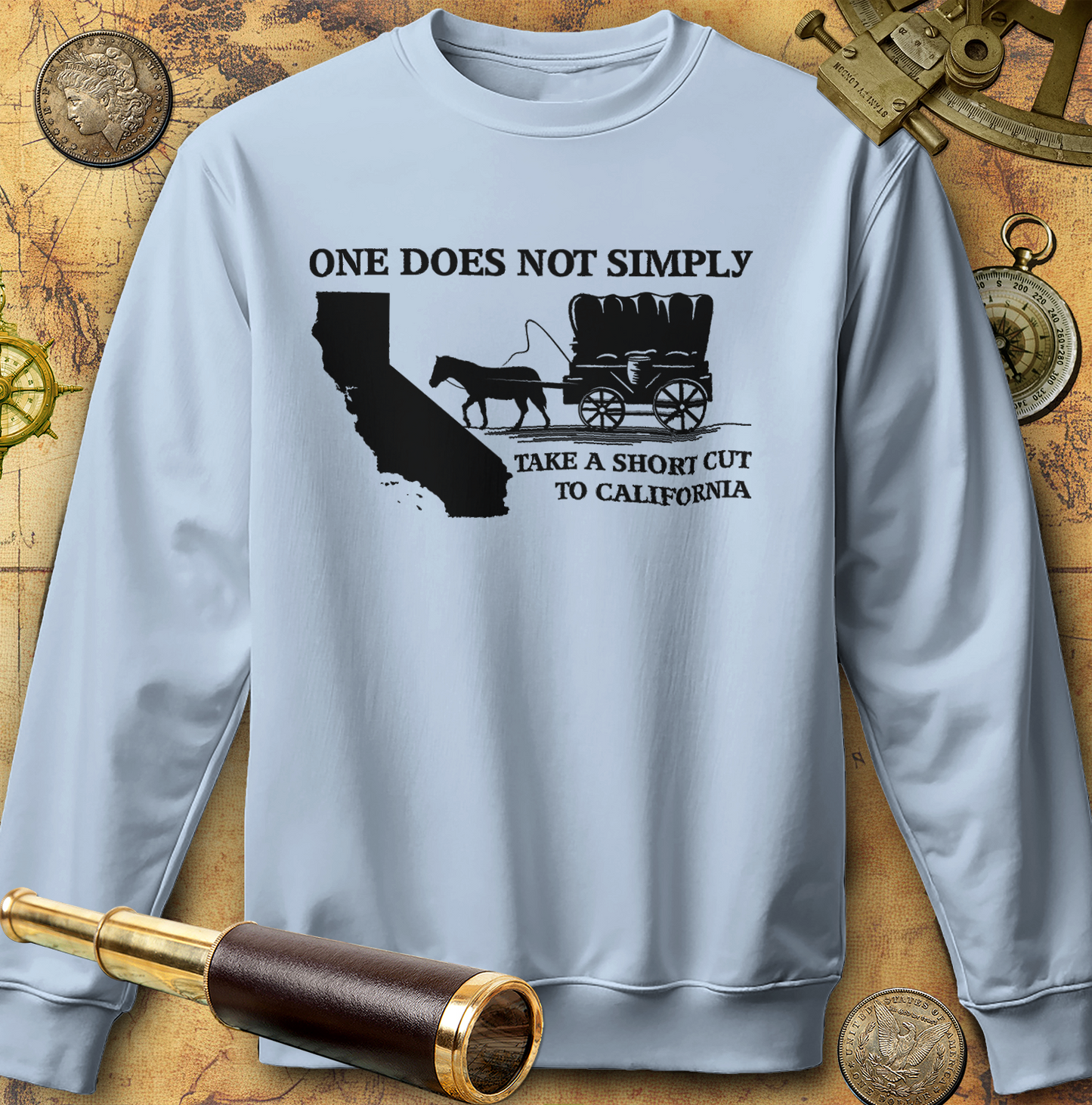 Shortcut to California Sweatshirt
