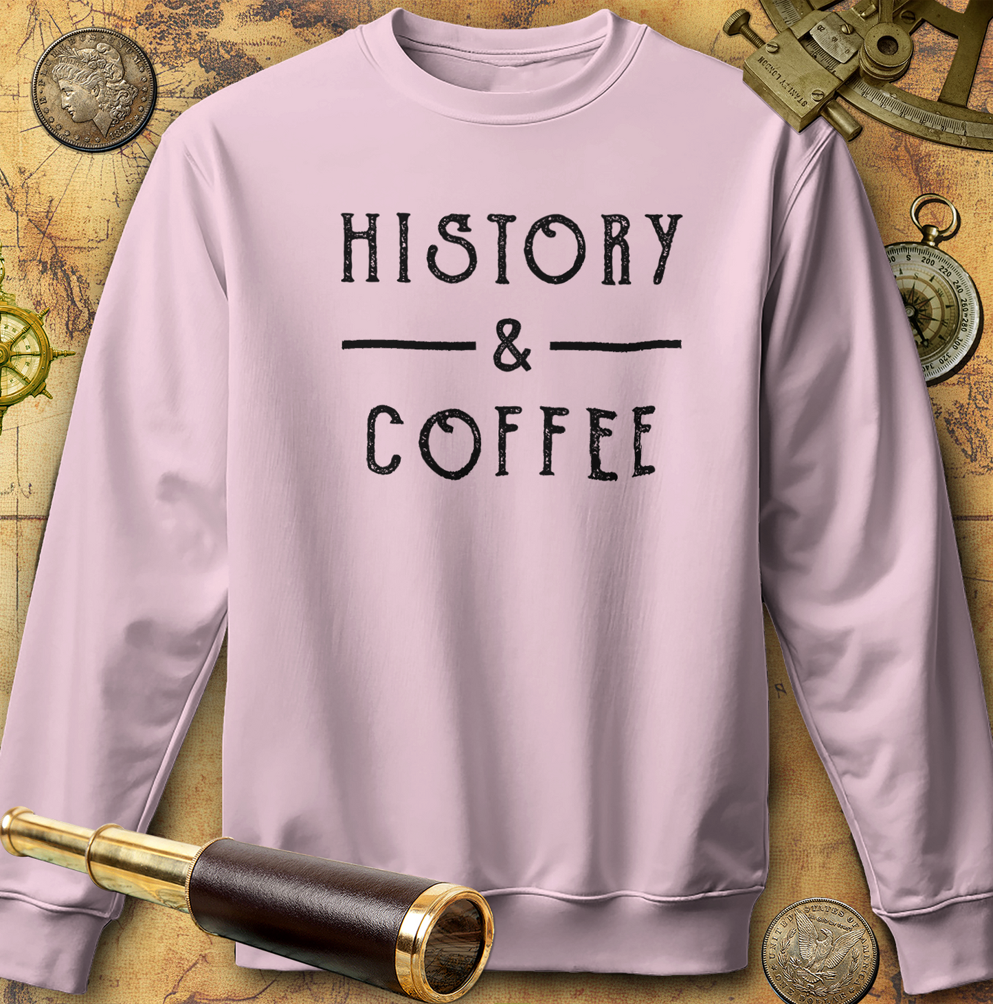History & Coffee Sweatshirt