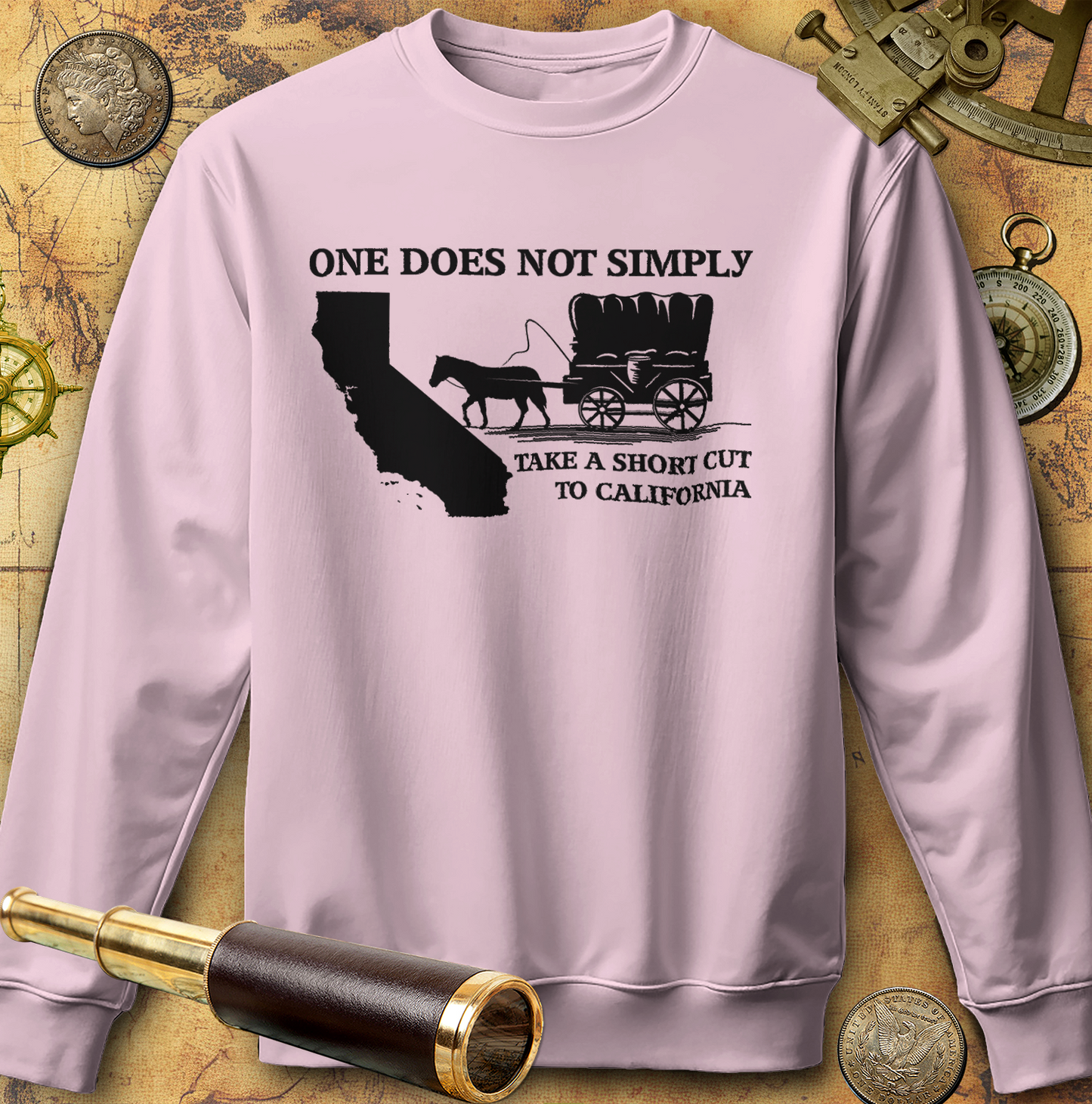 Shortcut to California Sweatshirt