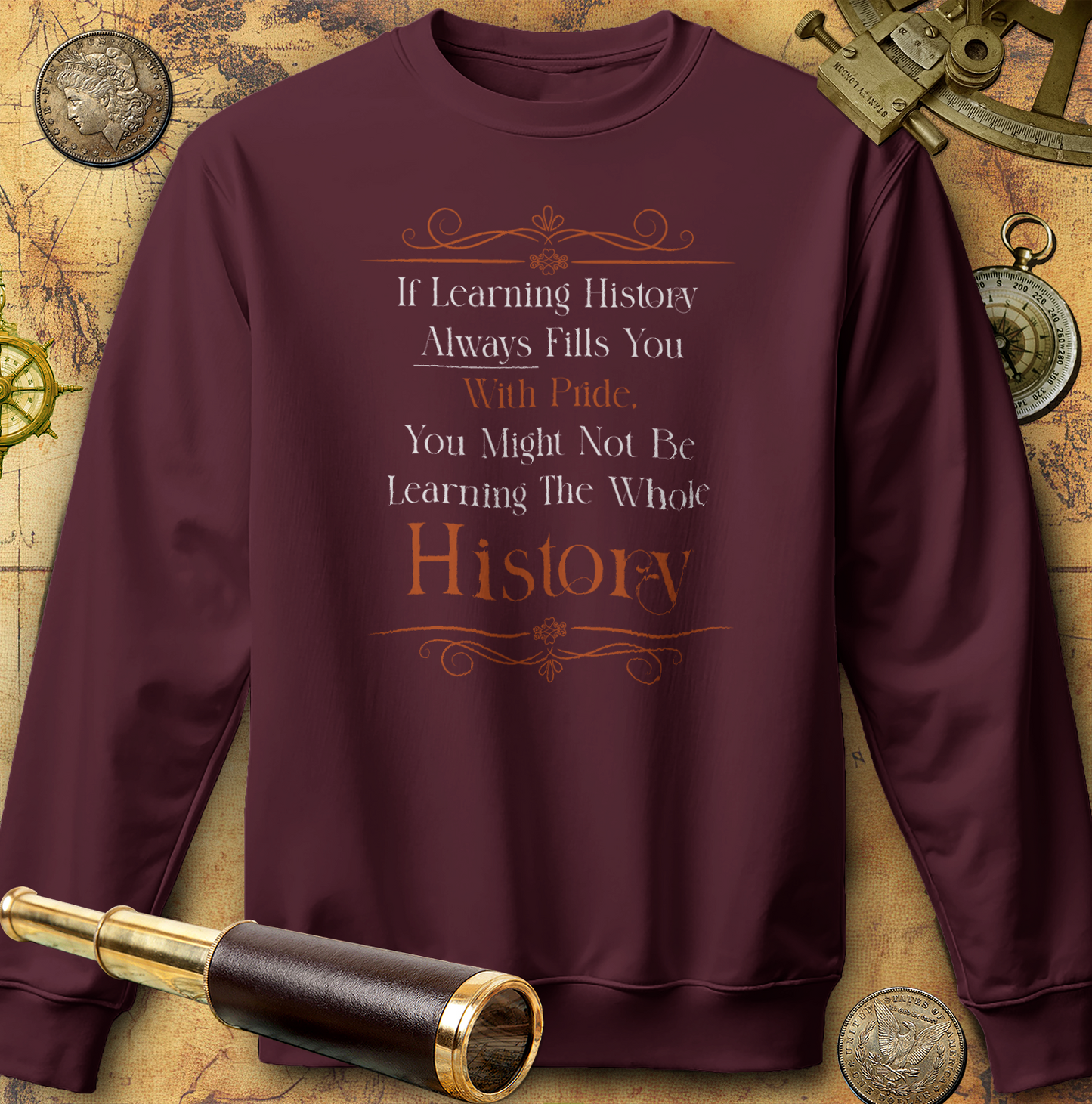 Studying History Sweatshirt