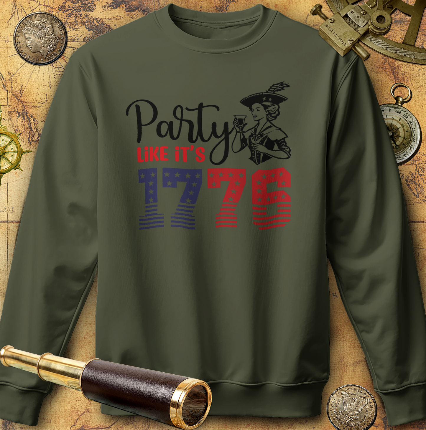 Party Like It's 1776 Sweatshirt