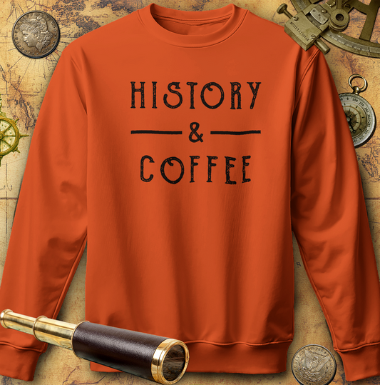 History & Coffee Sweatshirt