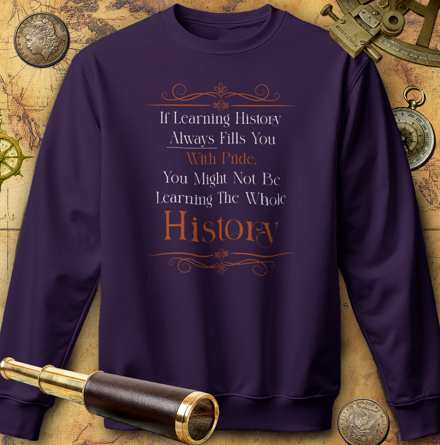Studying History Sweatshirt