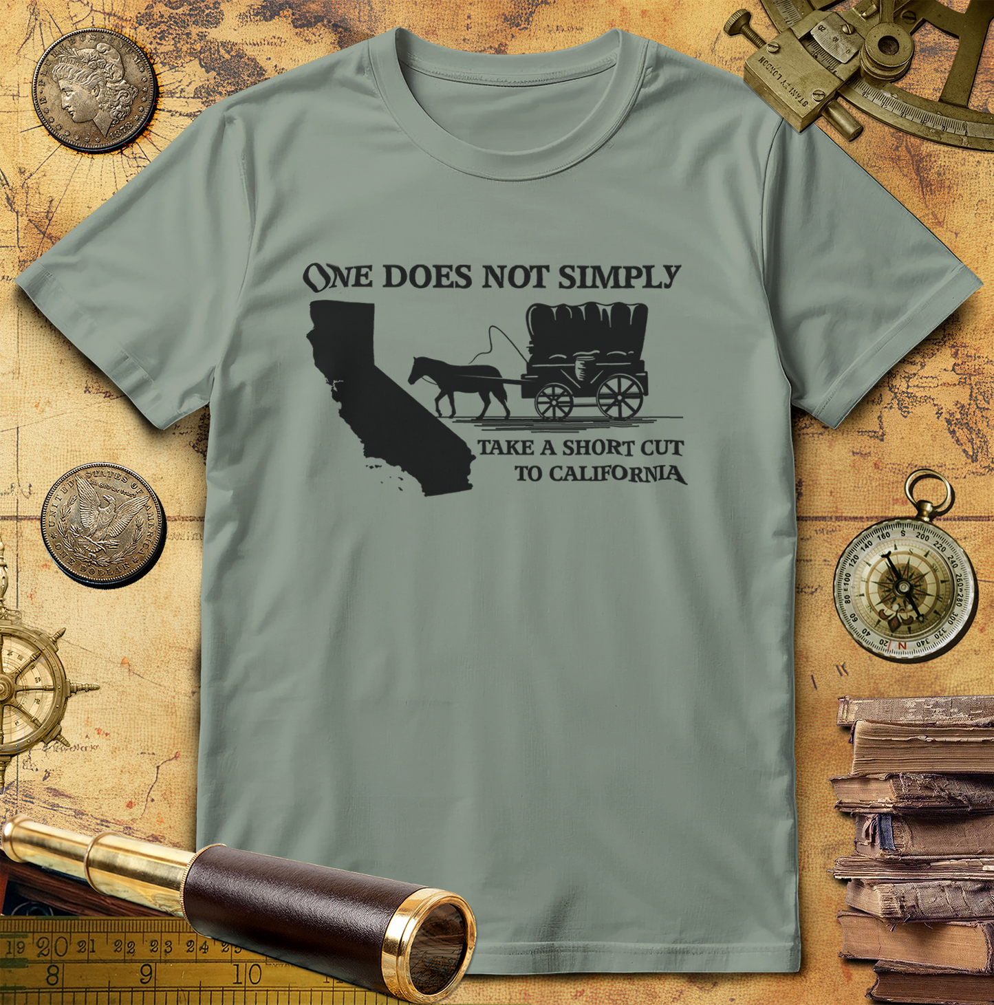 Shortcut to California T-Shirt