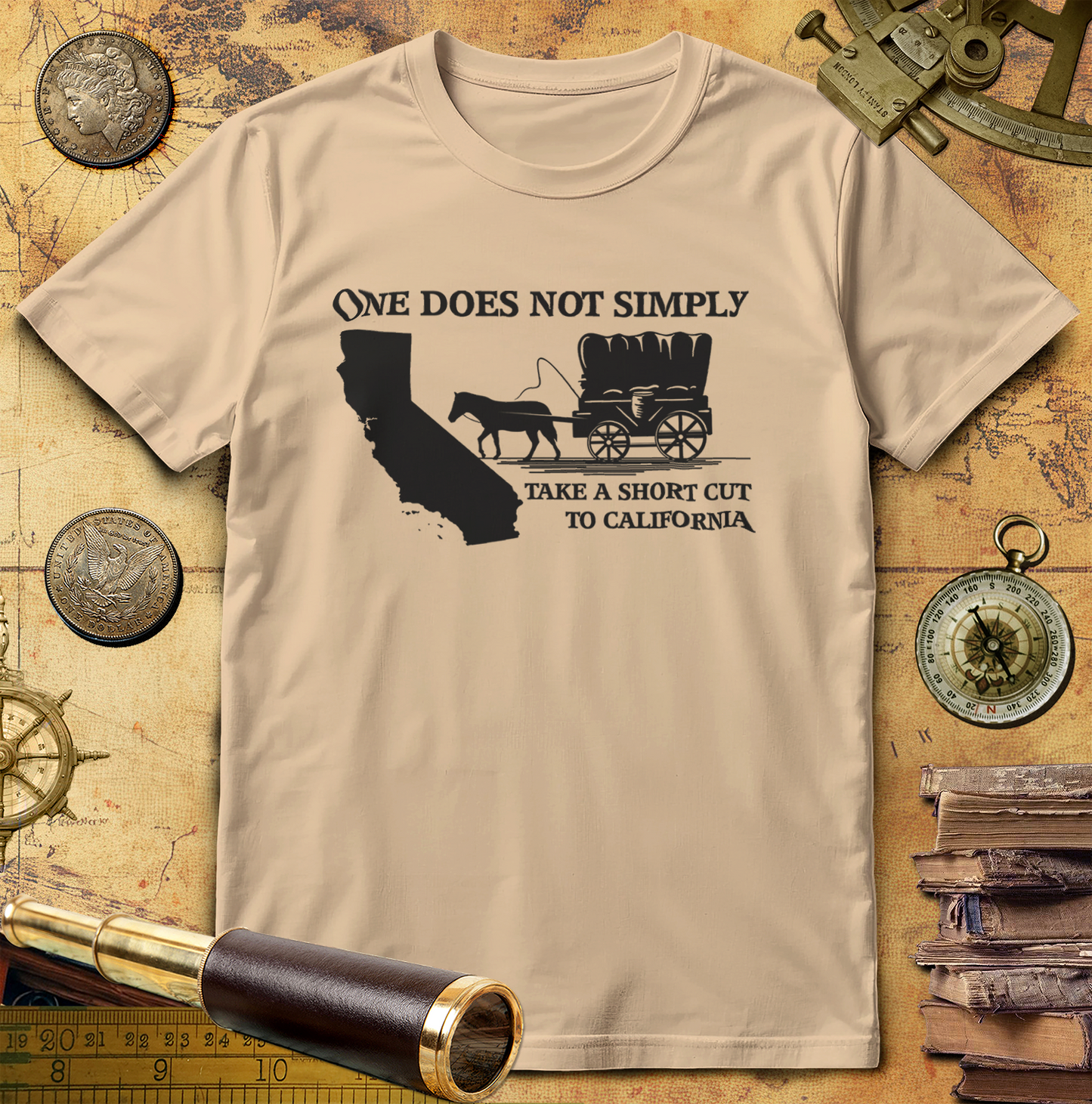 Shortcut to California T-Shirt