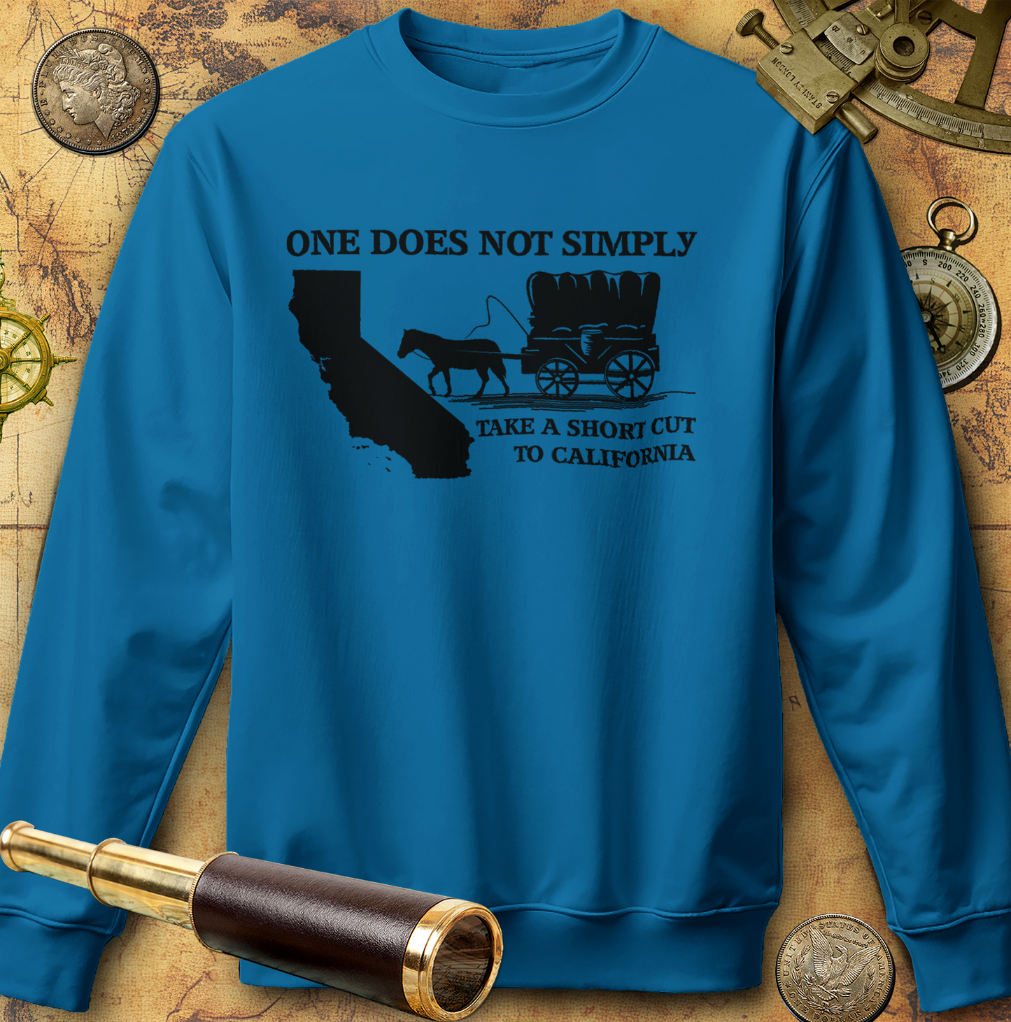 Shortcut to California Sweatshirt