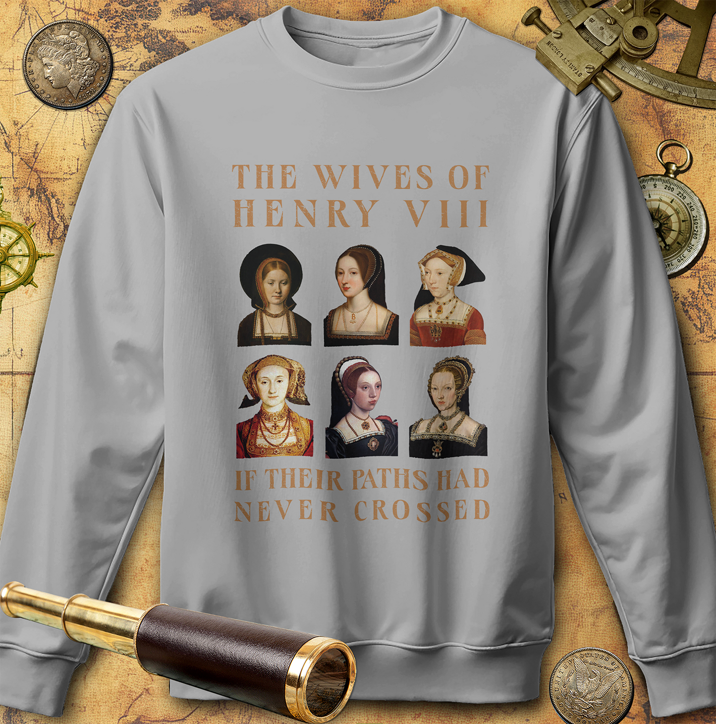 Henry VIII Wives Sweatshirt