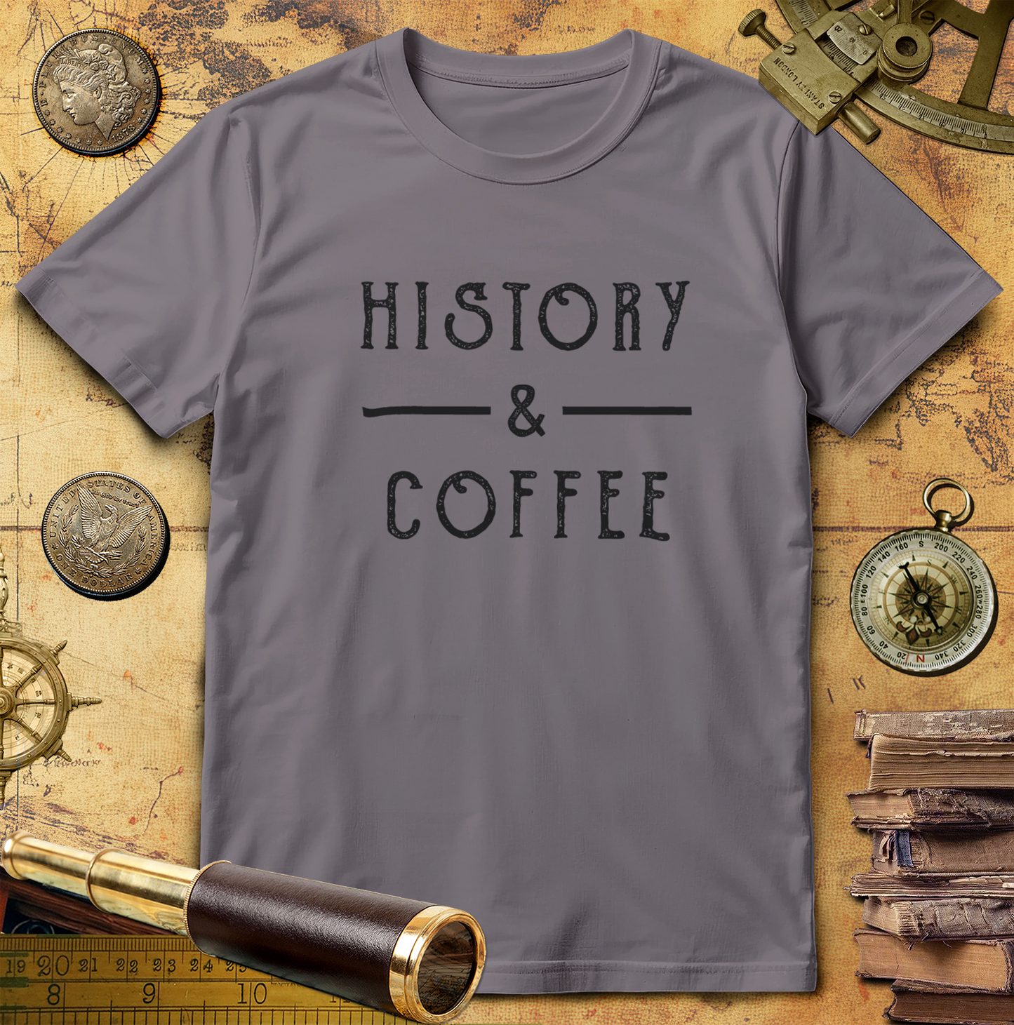 History & Coffee T-Shirt