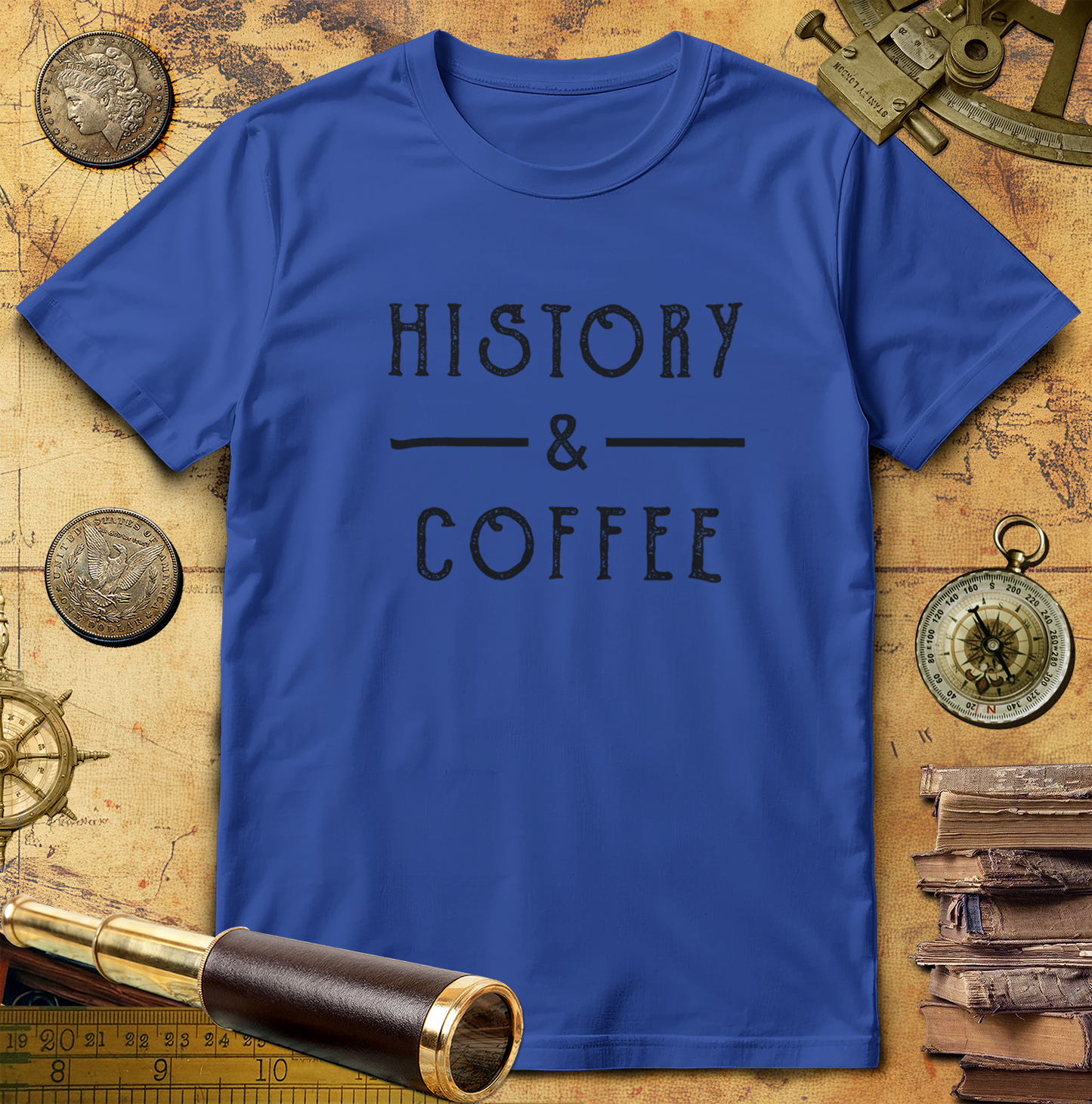 History & Coffee T-Shirt