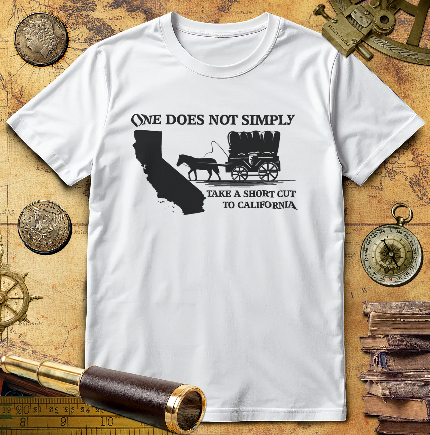 Shortcut to California T-Shirt