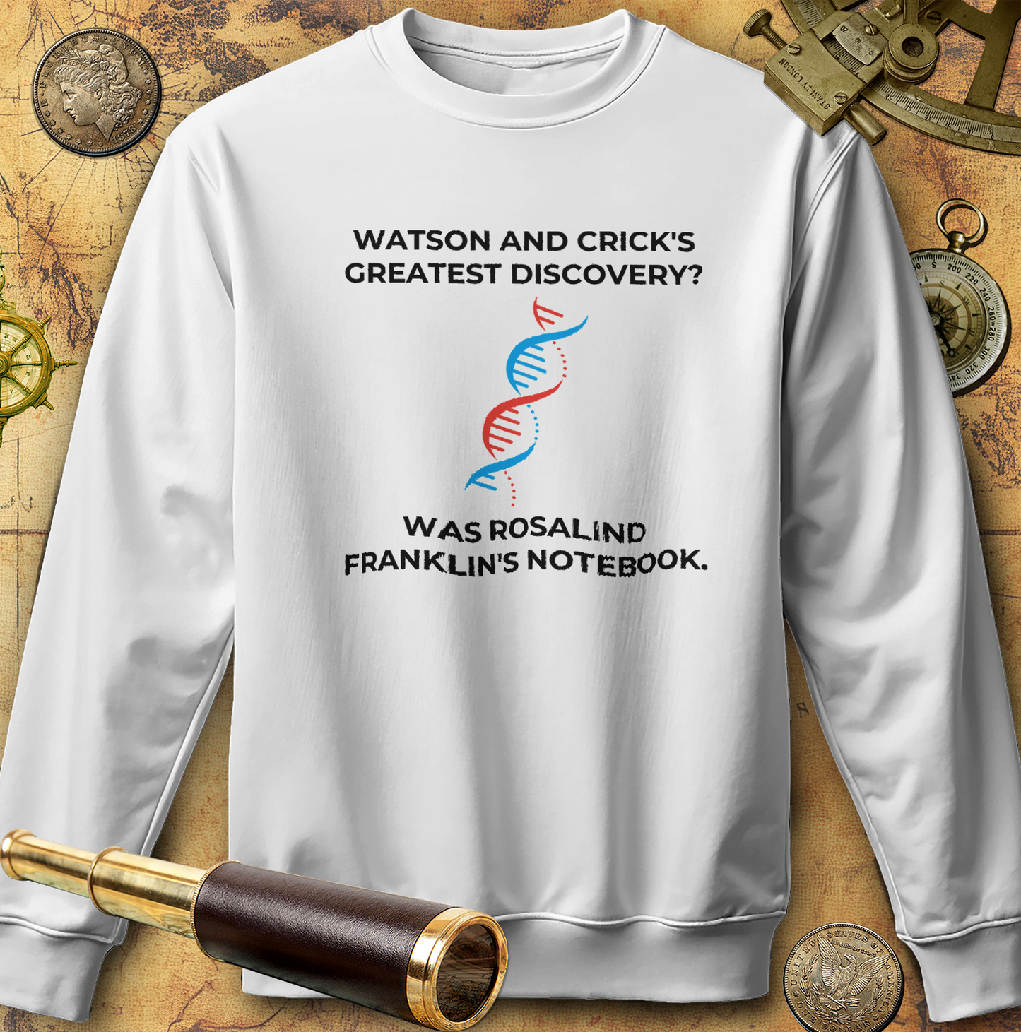 Watson and Crick Sweatshirt