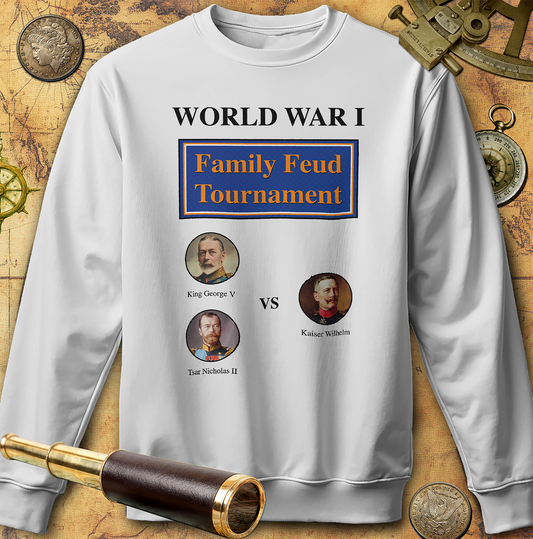 WW1 Family Feud Tournament Crewneck Sweatshirt